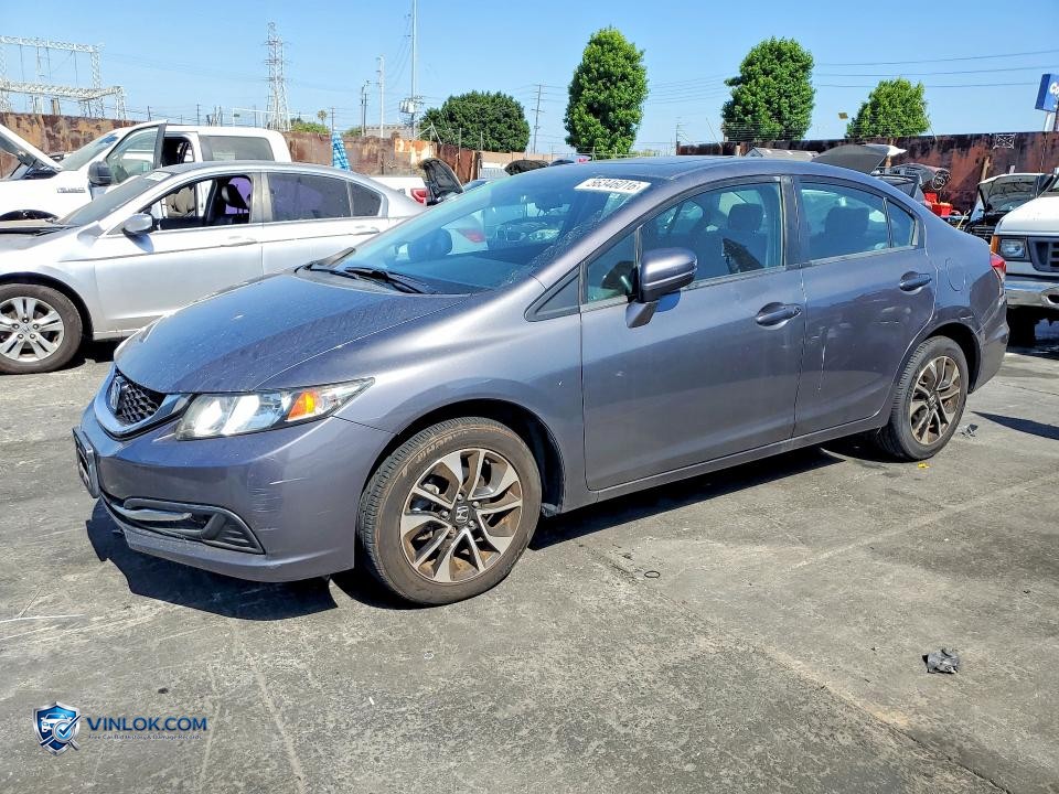 2014 HONDA CIVIC EX – Lot 56346016 auction photo