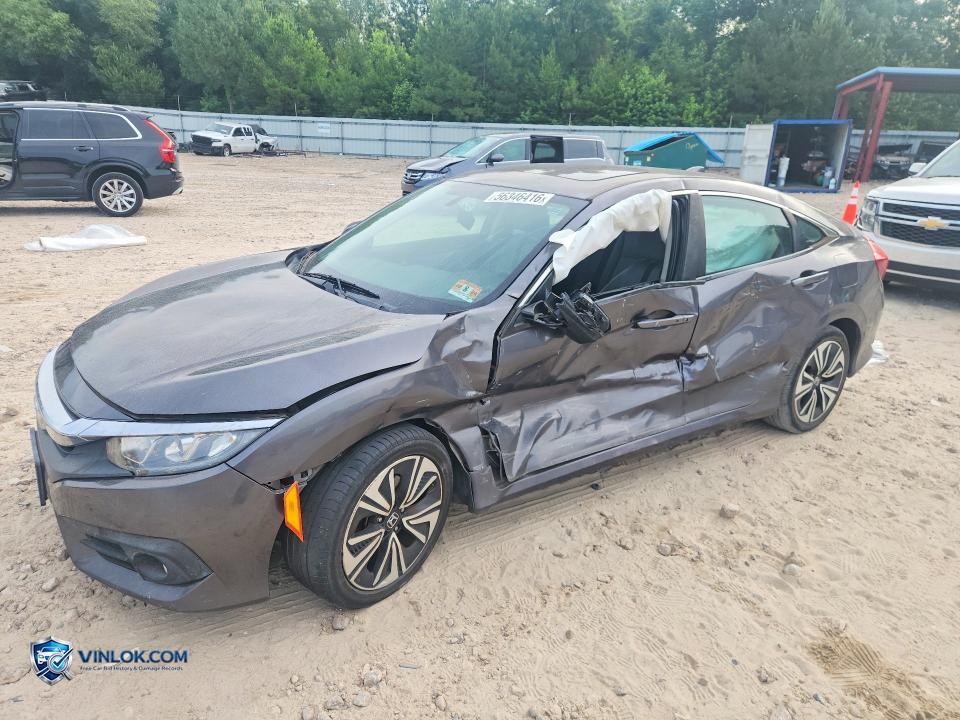 2017 HONDA CIVIC EX – Lot 56346416 auction photo
