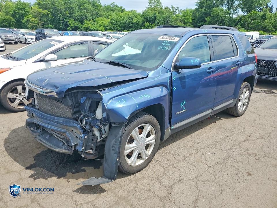 2017 GMC TERRAIN SLE – Lot 56349636 auction photo