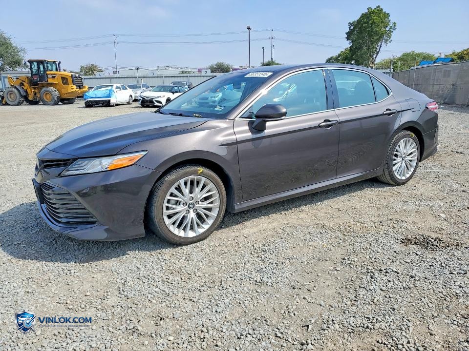 2019 TOYOTA CAMRY HYBRID XLE – Lot 56351546 auction photo