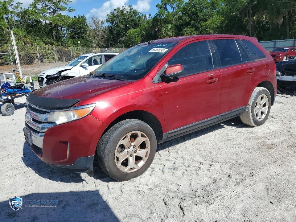 2014 FORD EDGE SEL – Lot 56353236 auction photo