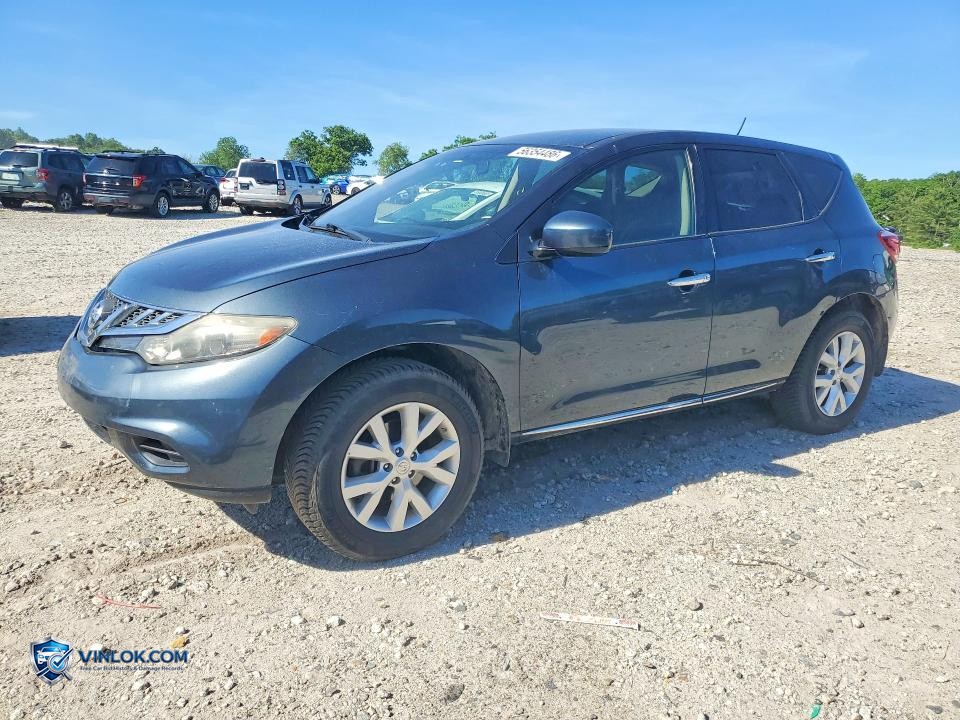 2011 NISSAN MURANO S – Lot 56354486 auction photo