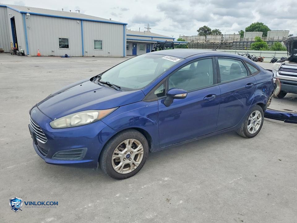 2016 FORD FIESTA – Lot 56356686 auction photo