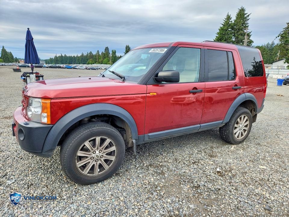 2008 LAND ROVER LR3 SE – Lot 56357386 auction photo