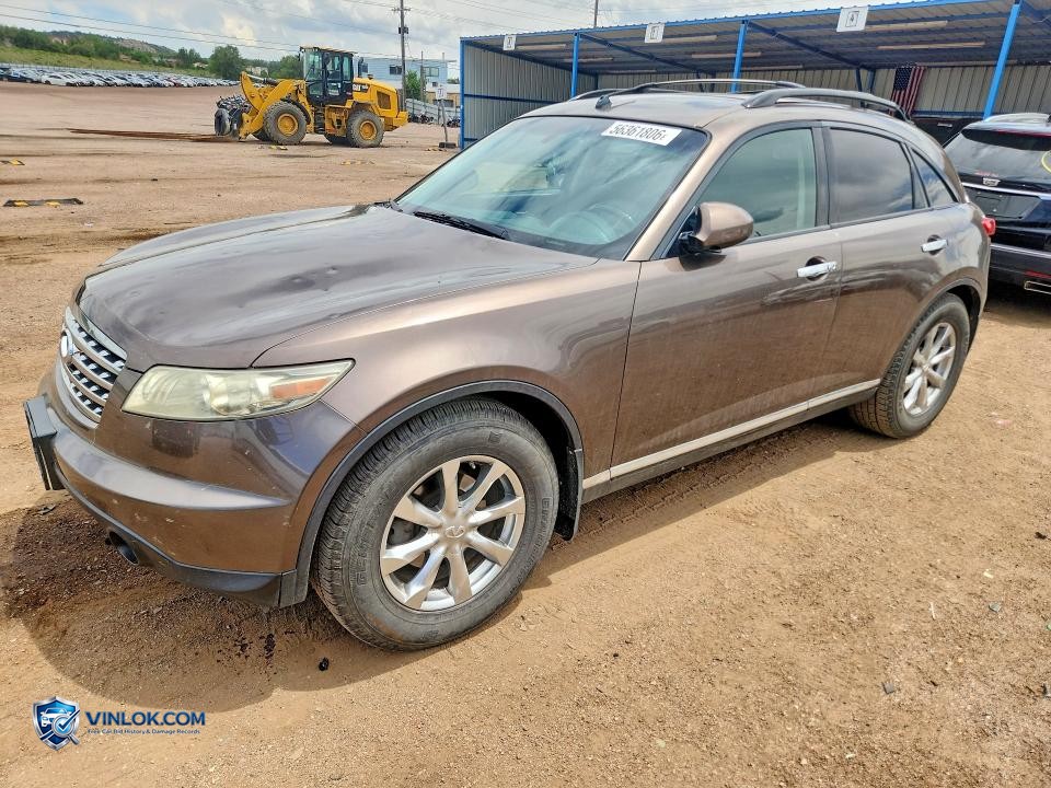2007 INFINITI FX35 BASE – Lot 56361806 auction photo
