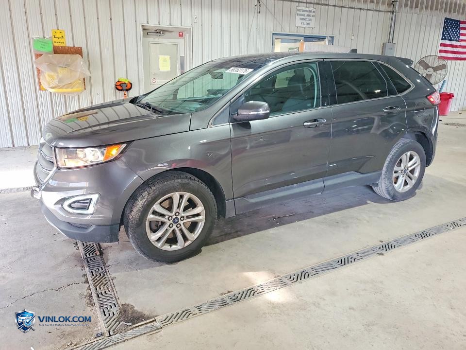 2017 FORD EDGE SEL – Lot 56362176 auction photo