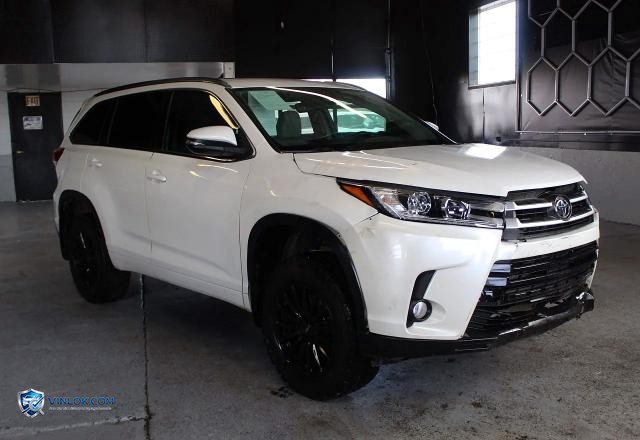 2018 TOYOTA HIGHLANDER XLE – Lot 56362356 auction photo
