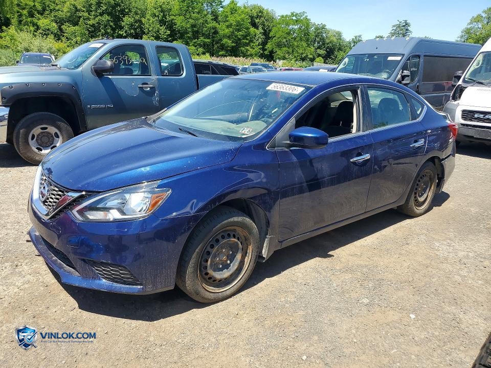 2017 NISSAN SENTRA SV – Lot 56363306 auction photo