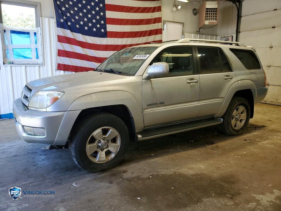 2004 TOYOTA 4RUNNER LIMITED – Lot 56363456 auction photo