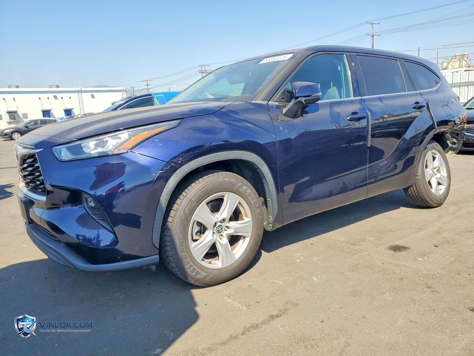2020 TOYOTA HIGHLANDER LE – Lot 56363516 auction photo
