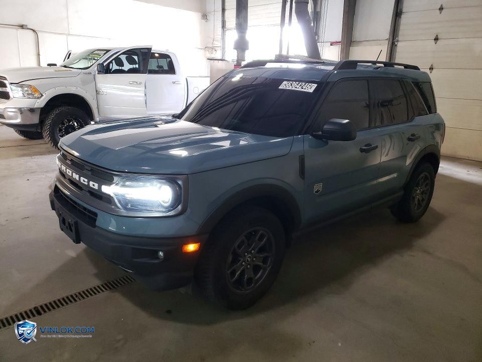 2021 FORD BRONCO SPORT BIG BEND – Lot 56364246 auction photo