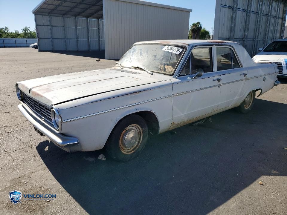 1965 DODGE DART – Lot 56364276 auction photo