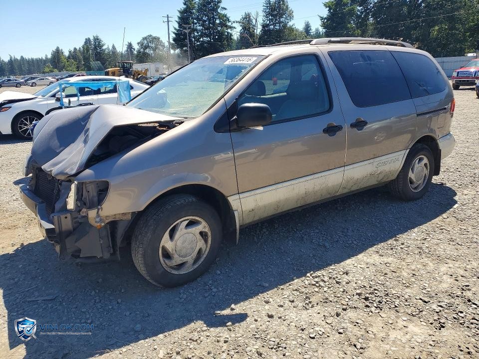 1998 TOYOTA SIENNA LE – Lot 56364416 auction photo