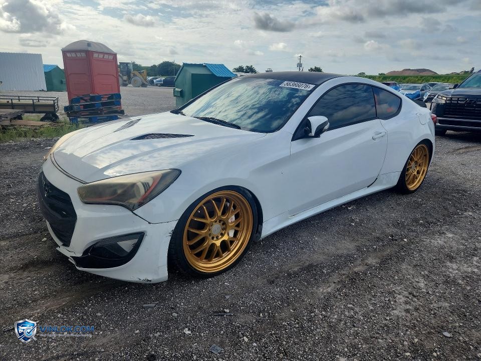 2014 HYUNDAI GENESIS COUPE 3.8L – Lot 56366076 auction photo