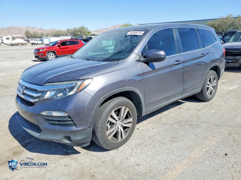 2018 HONDA PILOT EX – Lot 56368516 auction photo