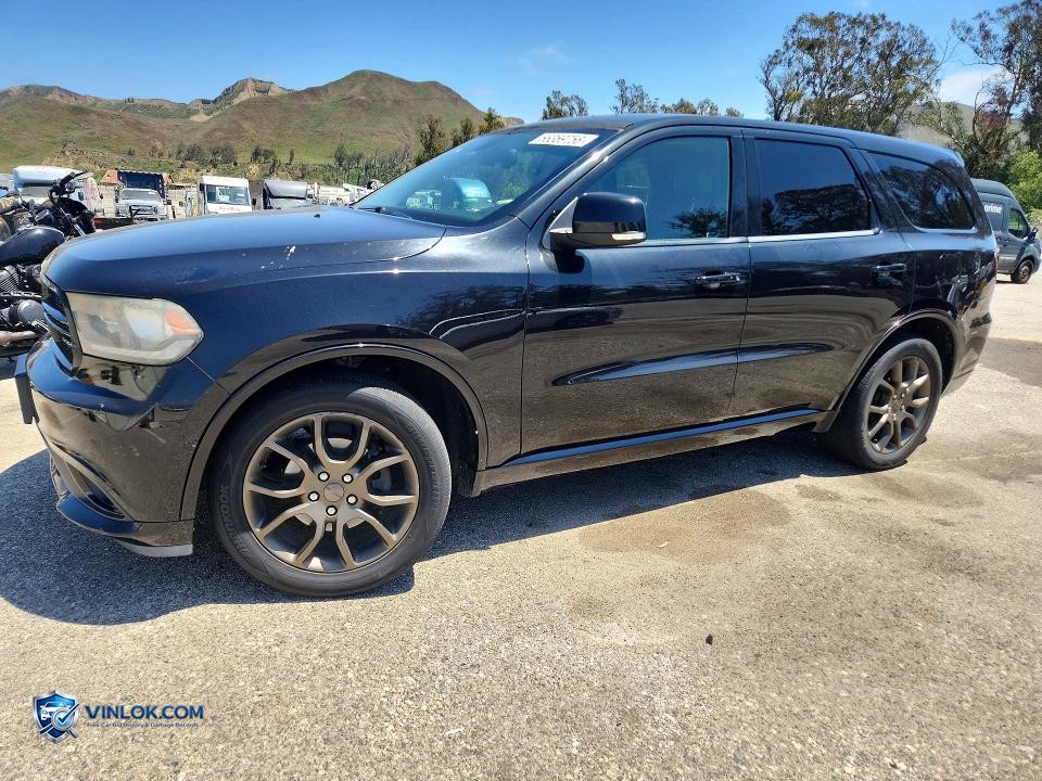 2016 DODGE DURANGO LIMITED – Lot 56369756 auction photo