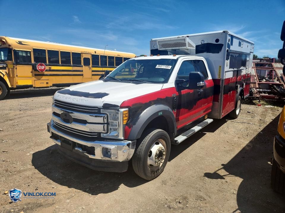 2017 FORD F550 SUPER DUTY – Lot 56371156 auction photo