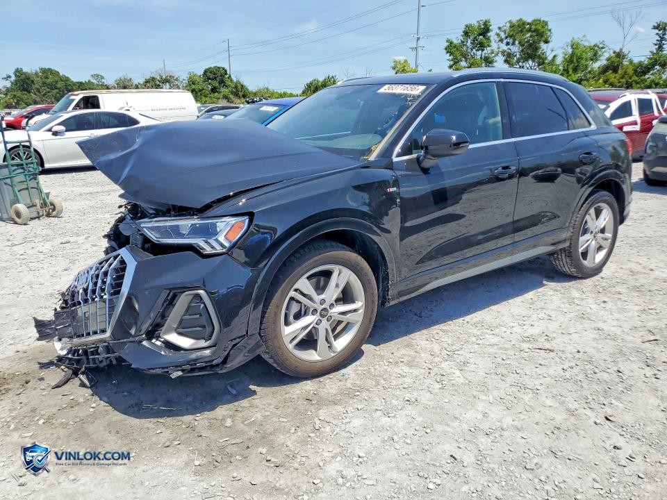 2024 AUDI Q3 PREMIUM S LINE 45 – Lot 56371656 auction photo