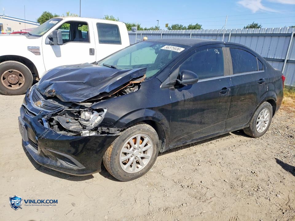 2017 CHEVROLET SONIC LT – Lot 56375936 auction photo