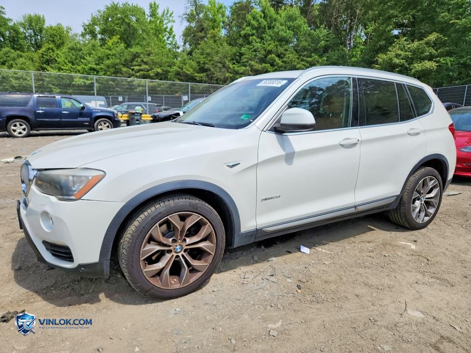 2017 BMW X3 XDRIVE28I – Lot 56388816 auction photo
