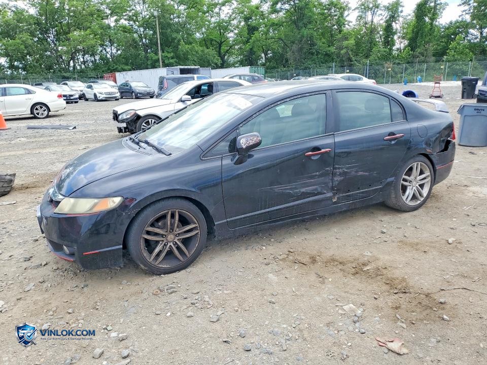 2009 HONDA CIVIC LX – Lot 56392216 auction photo