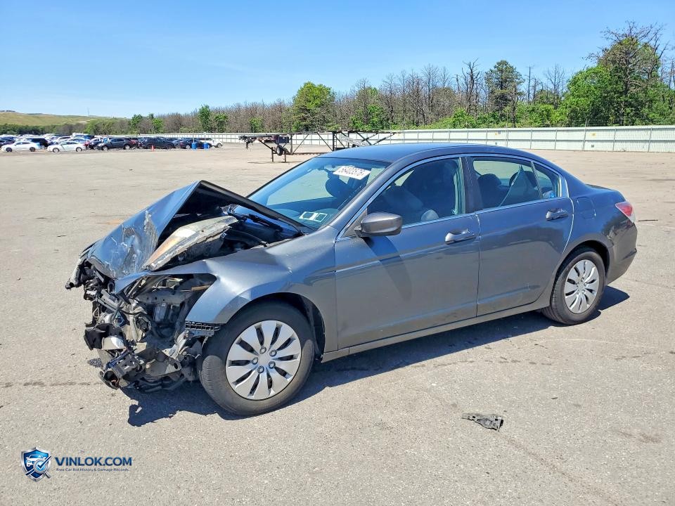 2010 HONDA ACCORD LX – Lot 56403576 auction photo
