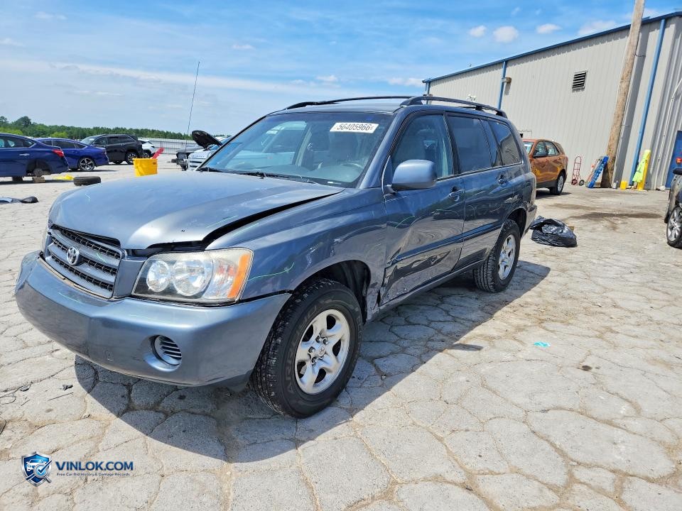 2003 TOYOTA HIGHLANDER BASE – Lot 56405966 auction photo