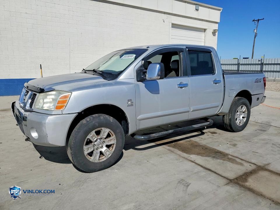 2004 NISSAN TITAN XE – Lot 56406696 auction photo