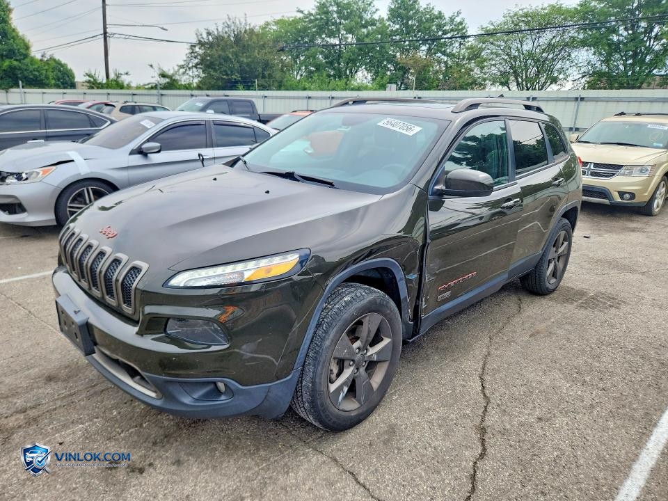 2016 JEEP CHEEROKE – Lot 56407056 auction photo