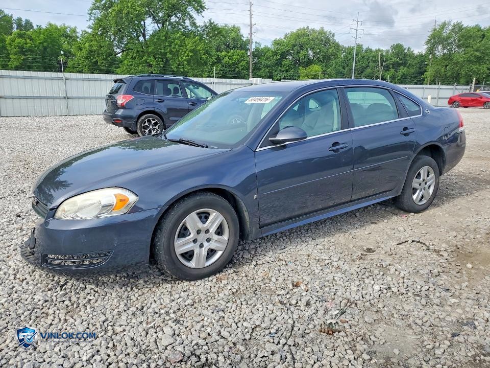 2009 CHEVROLET IMPALA LS – Lot 56409416 auction photo