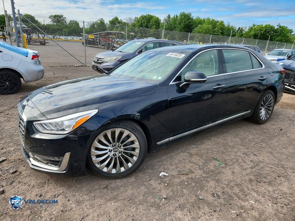 2017 GENESIS G90 PREMIUM – Lot 56410026 auction photo