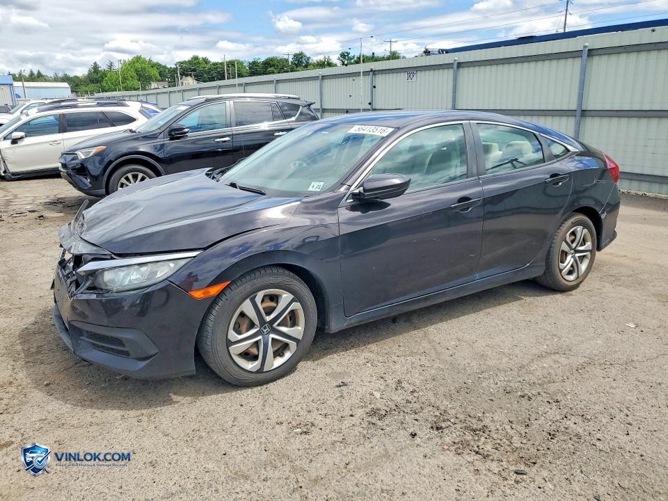2018 HONDA CIVIC LX – Lot 56413516 auction photo
