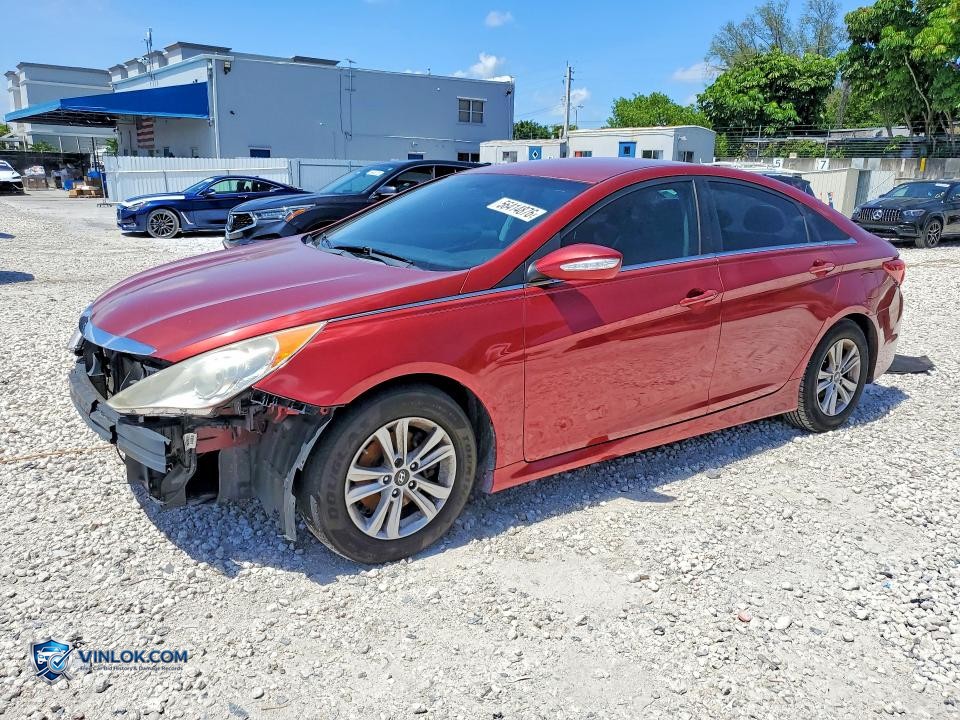 2014 HYUNDAI SONATA GLS – Lot 56414876 auction photo