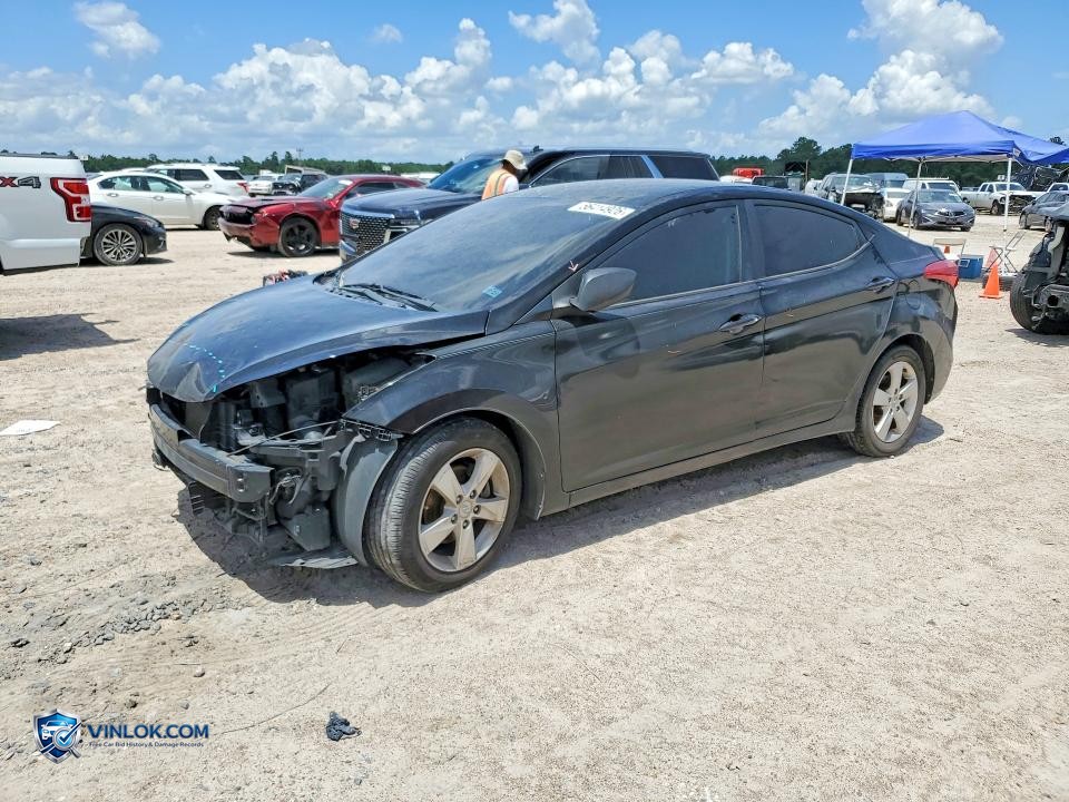 2011 HYUNDAI ELANTRA GLS – Lot 56414926 auction photo