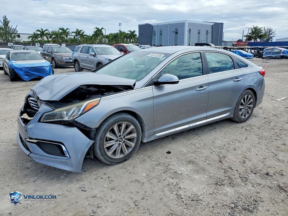 2015 HYUNDAI SONATA SPORT – Lot 56415336 auction photo