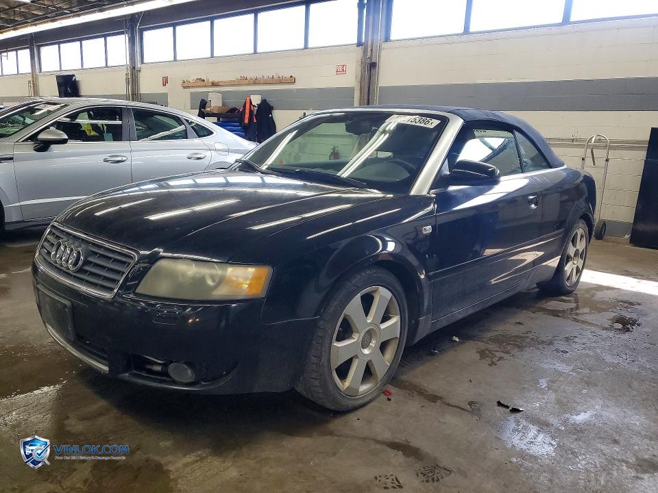 2005 AUDI A4 QUATTRO CABRIOLET – Lot 56415386 auction photo