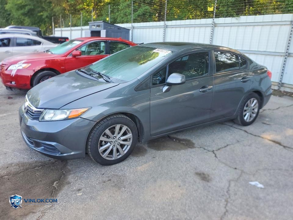 2012 HONDA CIVIC EXL – Lot 56416876 auction photo