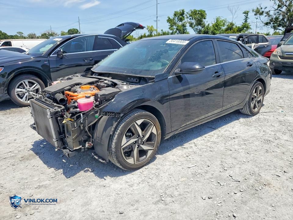 2023 HYUNDAI ELANTRA LIMITED – Lot 56416906 auction photo