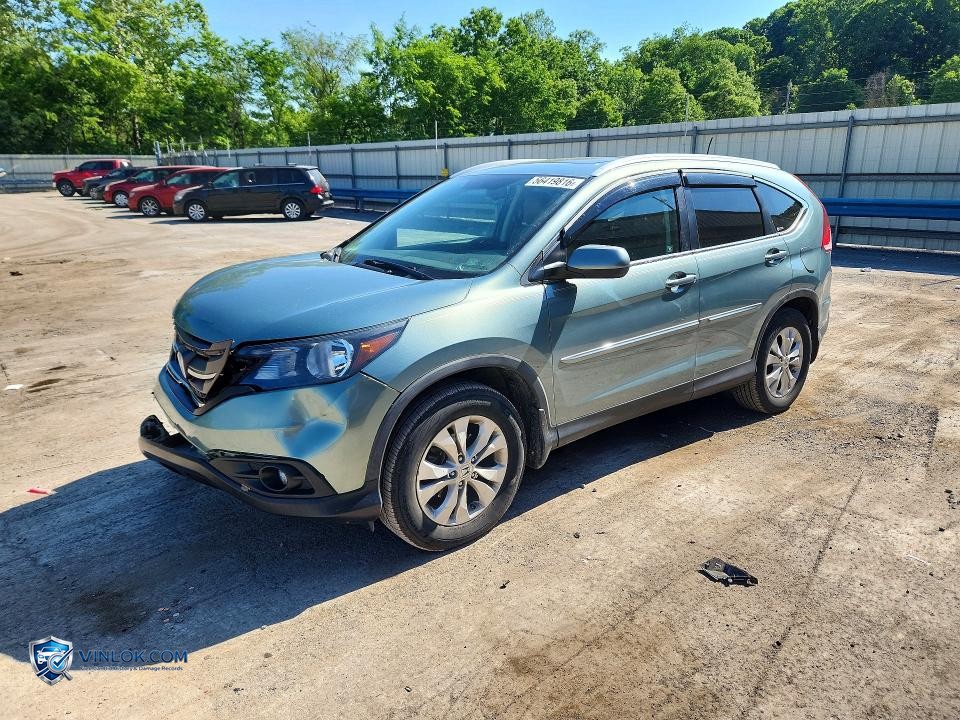 2012 HONDA CR-V EXL – Lot 56419816 auction photo