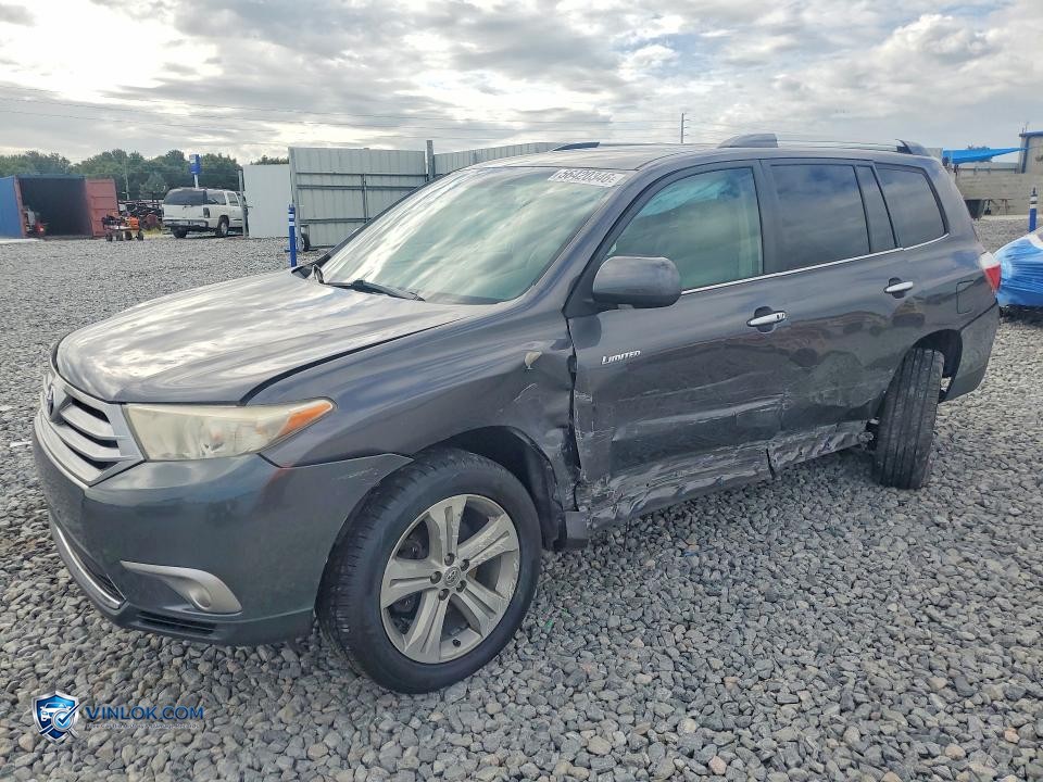 2013 TOYOTA HIGHLANDER LIMITED – Lot 56420346 auction photo