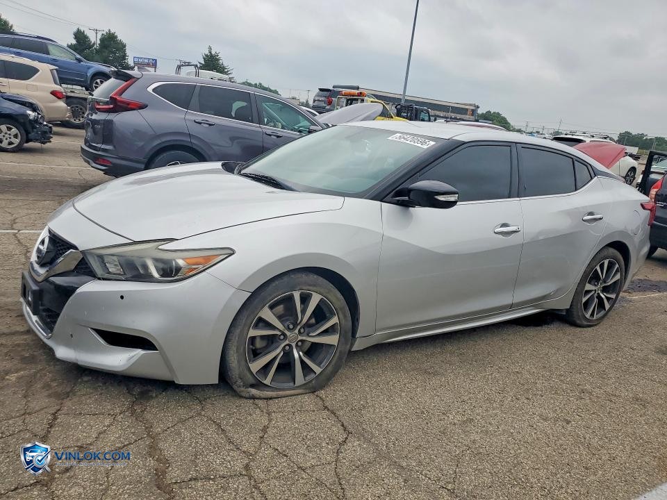 2017 NISSAN MAXIMA 3.5 SV – Lot 56420596 auction photo