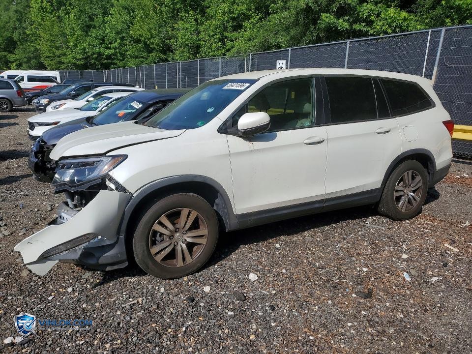 2017 HONDA PILOT EX – Lot 56421596 auction photo