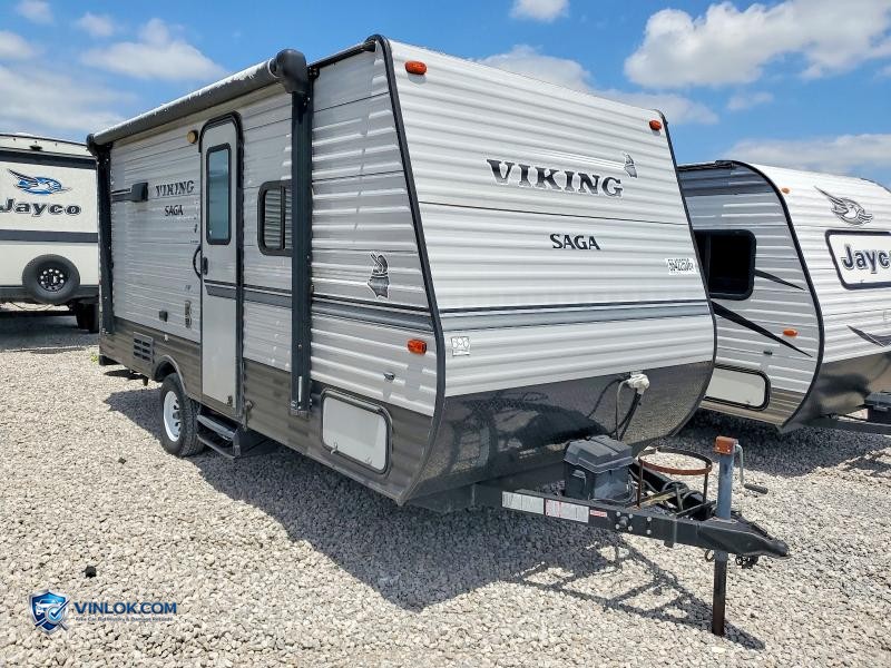 2018 FOREST RIVER VIKING SAGA CAMPER – Lot 56422536 auction photo