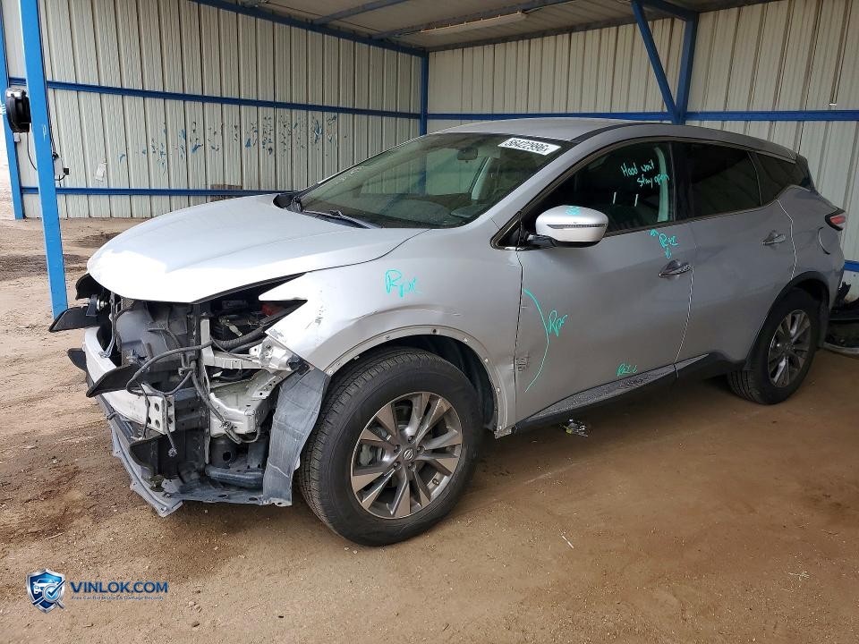 2016 NISSAN MURANO S – Lot 56422996 auction photo