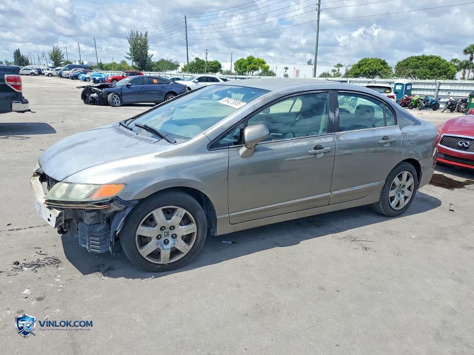 2006 HONDA CIVIC LX – Lot 56423686 auction photo