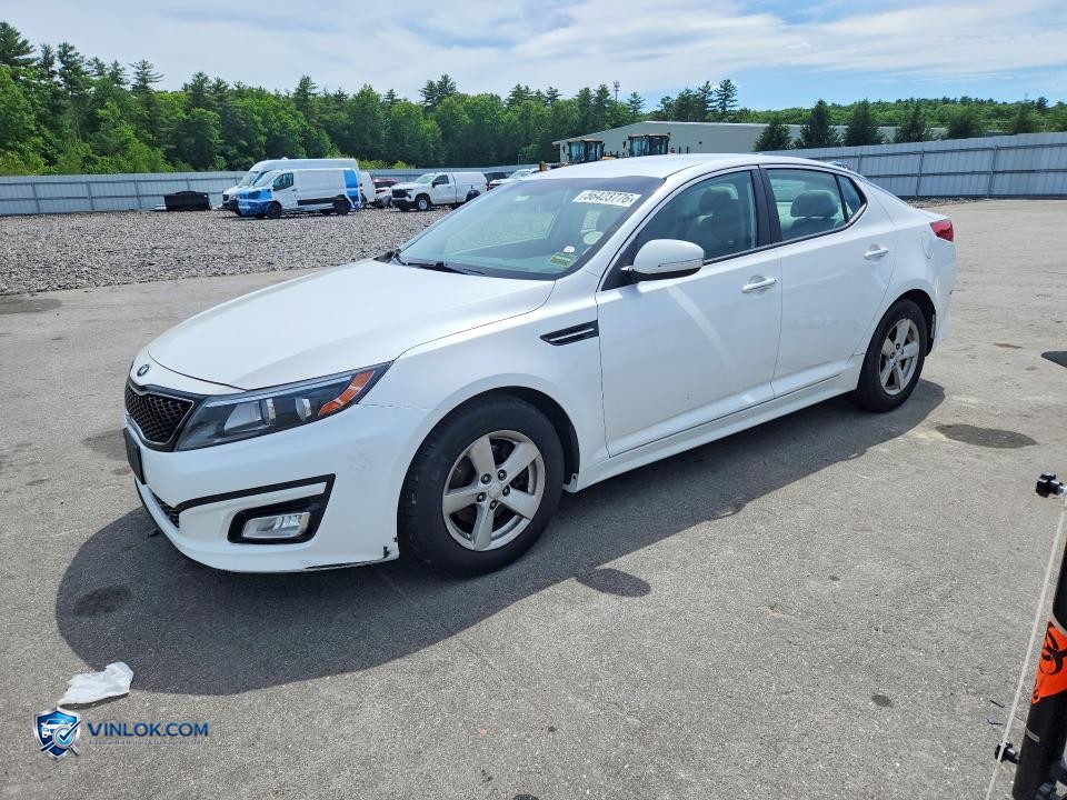 2014 KIA OPTIMA LX – Lot 56423776 auction photo
