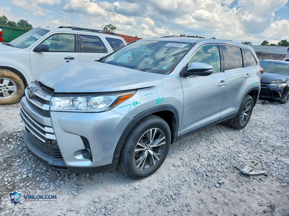2019 TOYOTA HIGHLANDER LE – Lot 56423896 auction photo