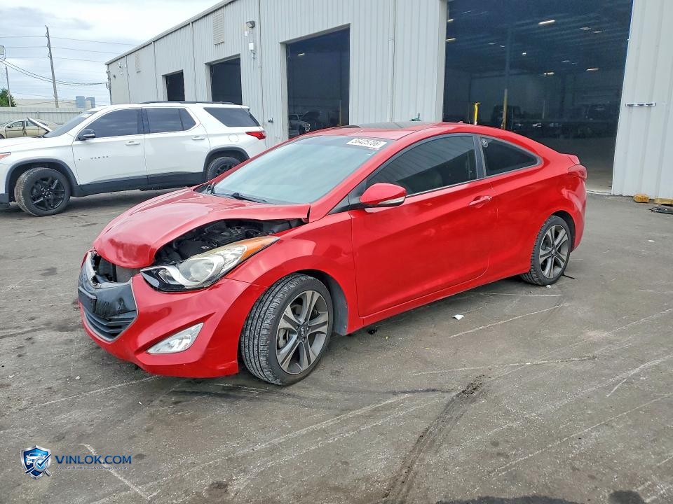2013 HYUNDAI ELANTRA COUPE SE – Lot 56425786 auction photo