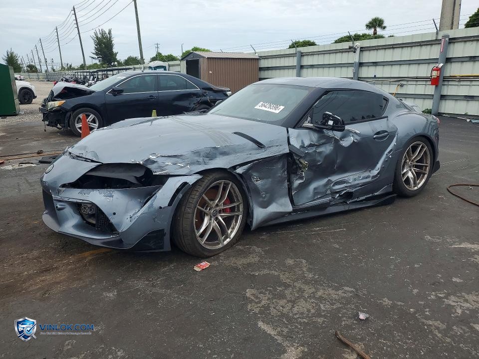 2022 TOYOTA GR SUPRA 3.0 PREMIUM – Lot 56426596 auction photo