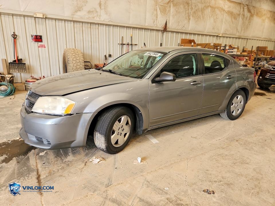 2010 DODGE AVENGER SXT – Lot 56427846 auction photo